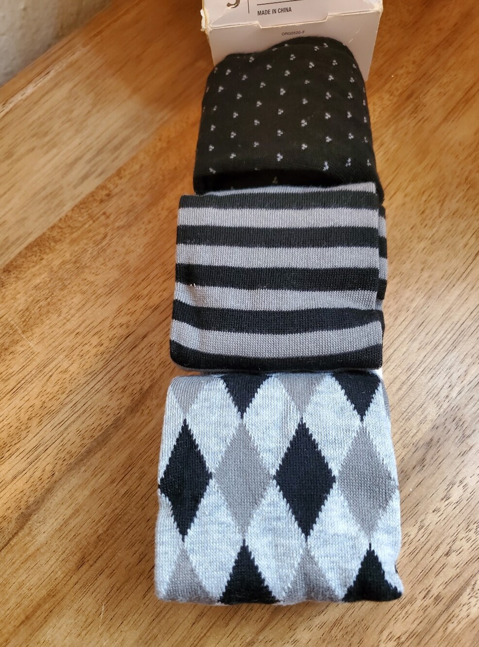 New!!! 3 Pack Dress Socks Dashing Mens